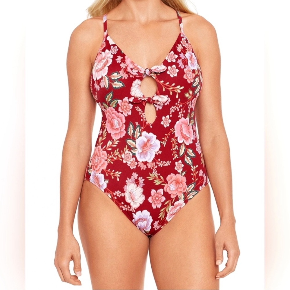 Time and Tru Floral Swimwear - NWT